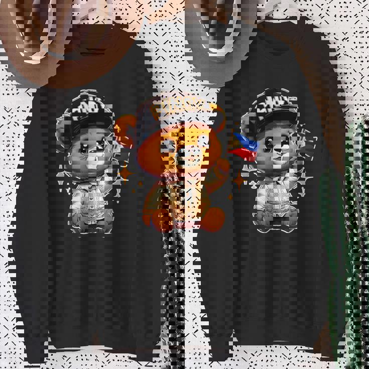 Pinoy バロン フィリピン国旗 フィリピンテディベア スウェットシャツ 年配の女性への贈り物