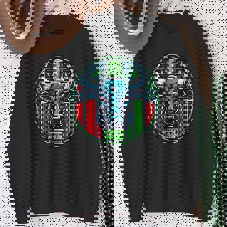 Pltr株式市場ティッカー スウェットシャツ 年配の女性への贈り物