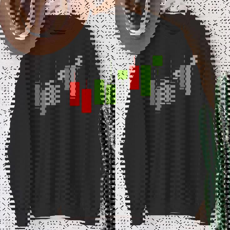 Pocket Cryptotocks グラフ トレーダー 投資家 メンズ レディース スウェットシャツ 年配の女性への贈り物