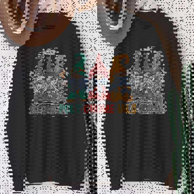 Poly Gnome Ials 数学のしゃれの代数学生 スウェットシャツ 年配の女性への贈り物