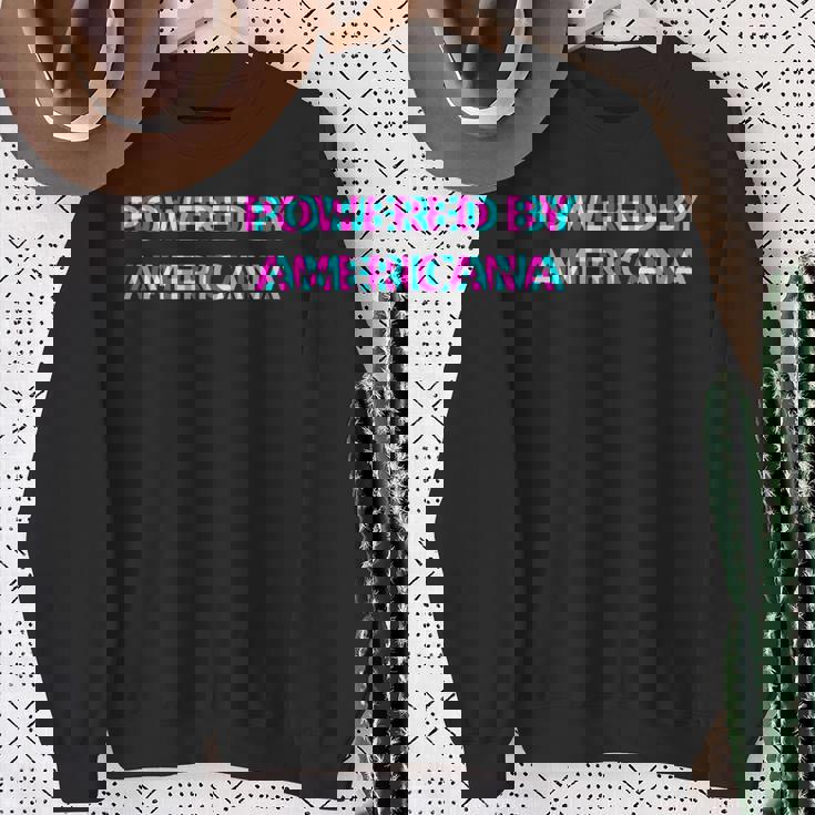 Powered By Americana Music Festival Outfit スウェットシャツ 年配の女性への贈り物