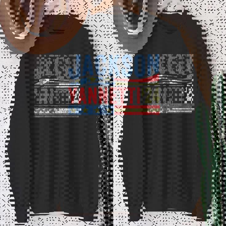 President For 2024 メンズ レディース 皮肉なジャクソン メンズ レディース スウェットシャツ 年配の女性への贈り物