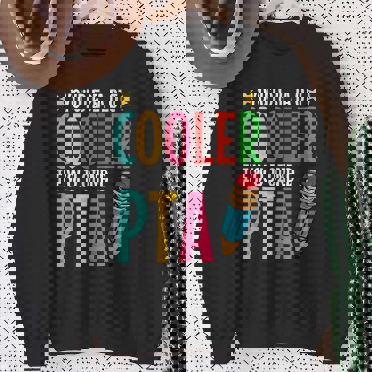 Ptaアペシエーション親教員団体pta会長 スウェットシャツ 年配の女性への贈り物