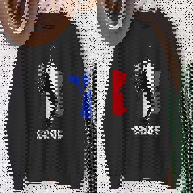 Racketports Coach フランス国旗 チーム フランス テニス スウェットシャツ 年配の女性への贈り物