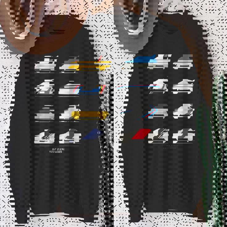 Rally Legends Group B クラシック ラリーカー デザイン スウェットシャツ 年配の女性への贈り物