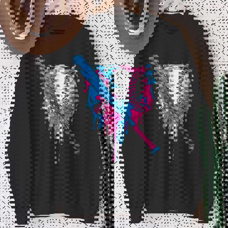 Respect The Drip Baseball Drip Boys Ice Cream Drip Youth Sweatshirt Gifts for Old Women