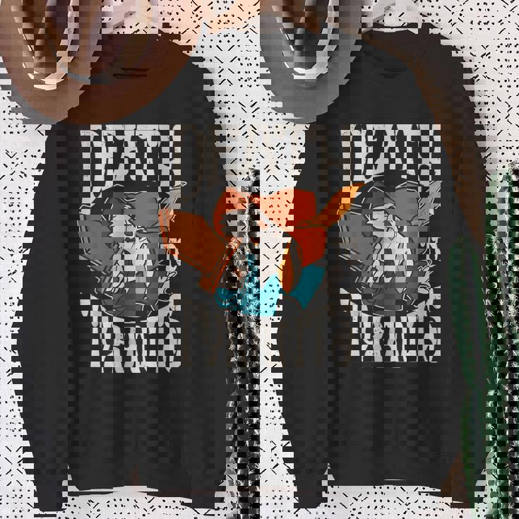 Retro Rabbit Death To Tyrants Vintage 90S Sweatshirt Gifts for Old Women