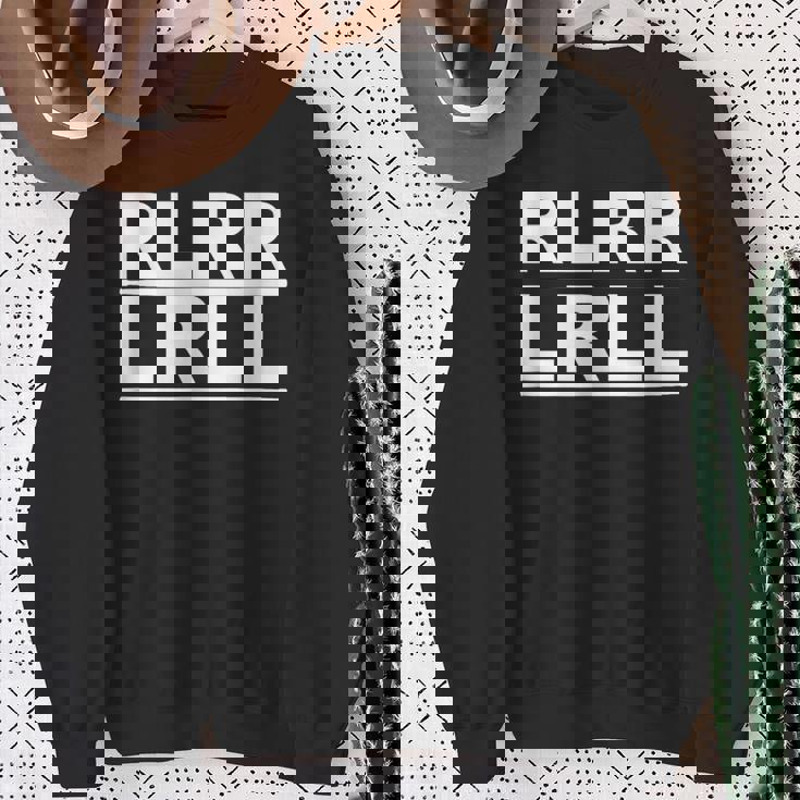 Rlrr Lrll ドラマー パラディドル ミュージシャン Rlrlrll スウェットシャツ 年配の女性への贈り物