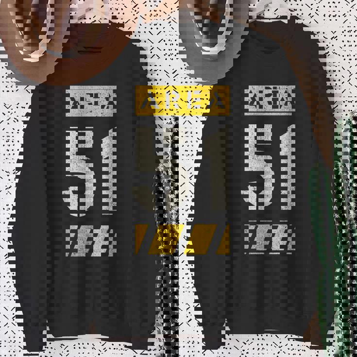 Roswell Ufo エイリアンエリア 51 秋の都市 ニューメキシコ スウェットシャツ 年配の女性への贈り物