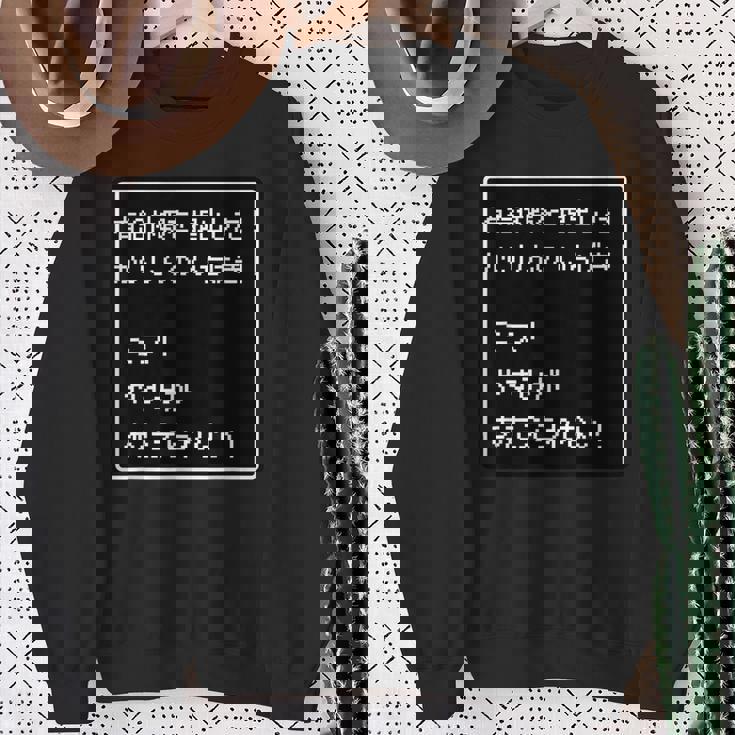 Rpg 風 パロディ『有給休暇！ミス！』ゲーム【変なtシャツ屋さん】ドット 文字 ゲーマー 配信用 面白い言葉 スウェットシャツ 年配の女性への贈り物