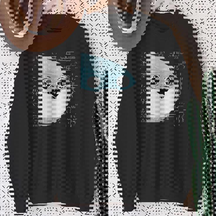 Sacabambaspis フィッシュ数学ミーム スウェットシャツ 年配の女性への贈り物