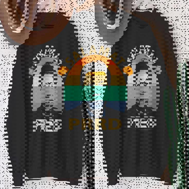 Salamat Prrd フィリピン ディゴン・ドゥテルテ大統領 ありがとう スウェットシャツ 年配の女性への贈り物