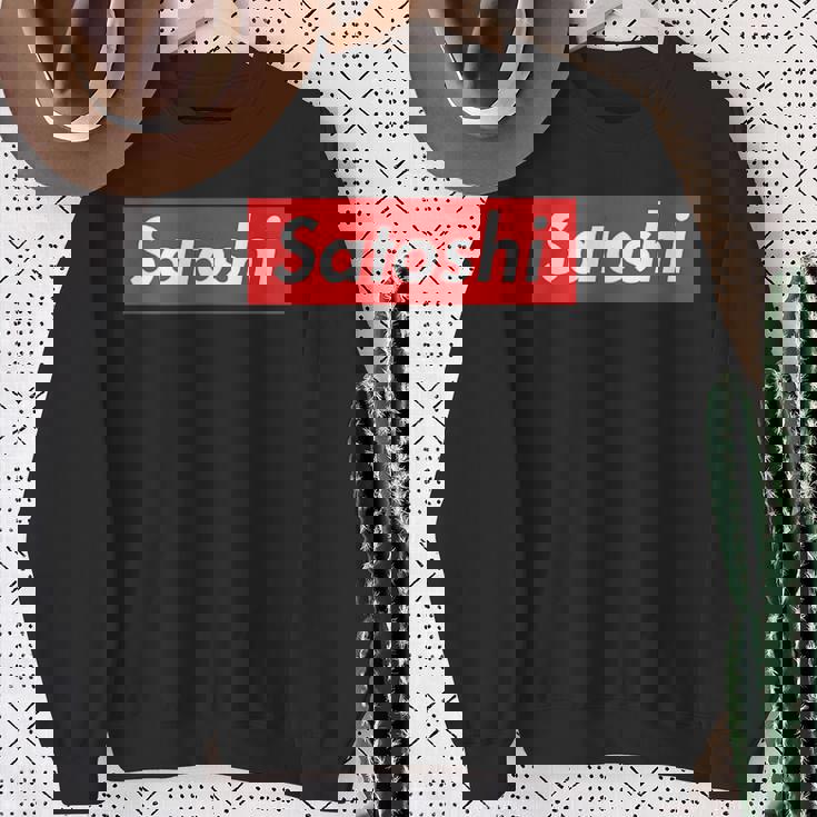 Satoshiupreme uper Meme スウェットシャツ 年配の女性への贈り物