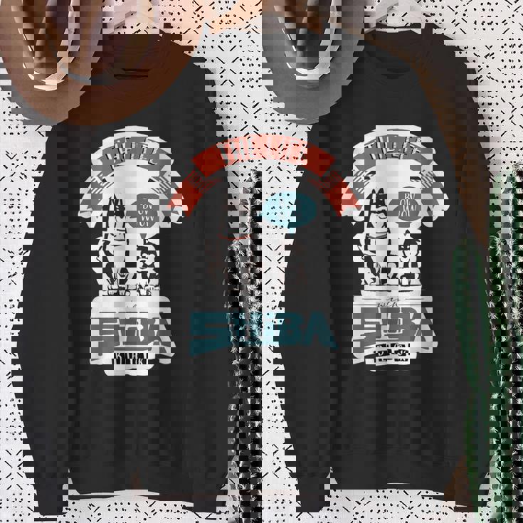 Shiba Dog かわいい柴犬 黒柴 スウェットシャツ 年配の女性への贈り物