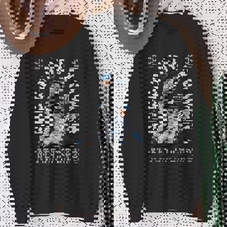 Shohei Ohtanipeed & Power 50-50 Los Angeles Mlbpa スウェットシャツ 年配の女性への贈り物