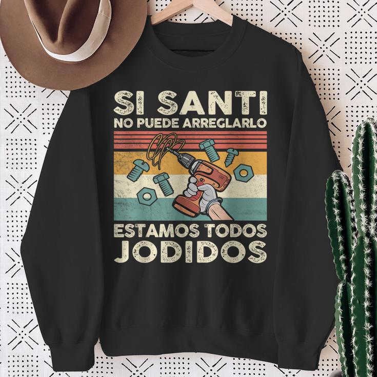 Sianti No Puede Repararlo Español Camisa de entrenamiento Regalos para ancianas