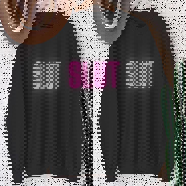 Slut スウェットシャツ 年配の女性への贈り物