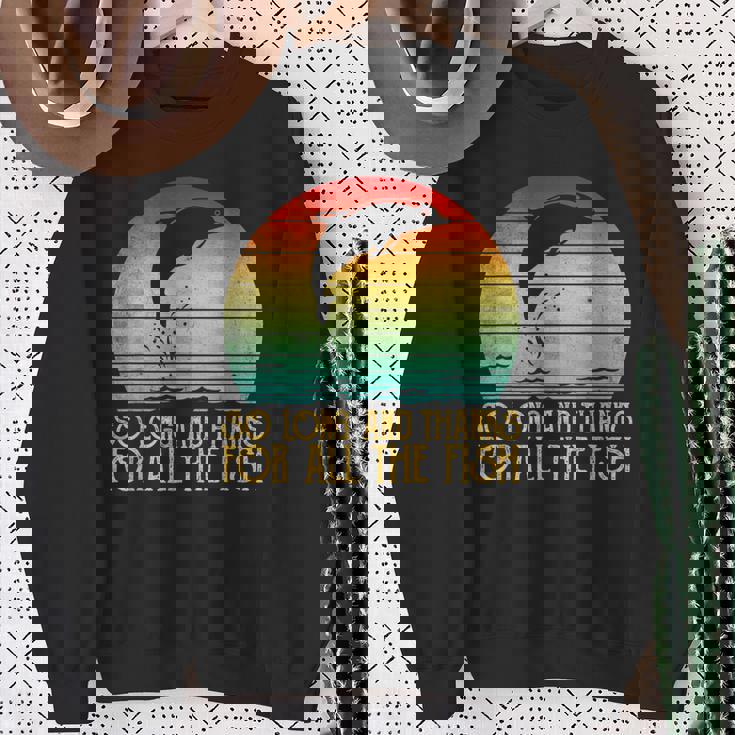 So Long And Thanks For All The Fish ビンテージtシャツ スウェットシャツ 年配の女性への贈り物