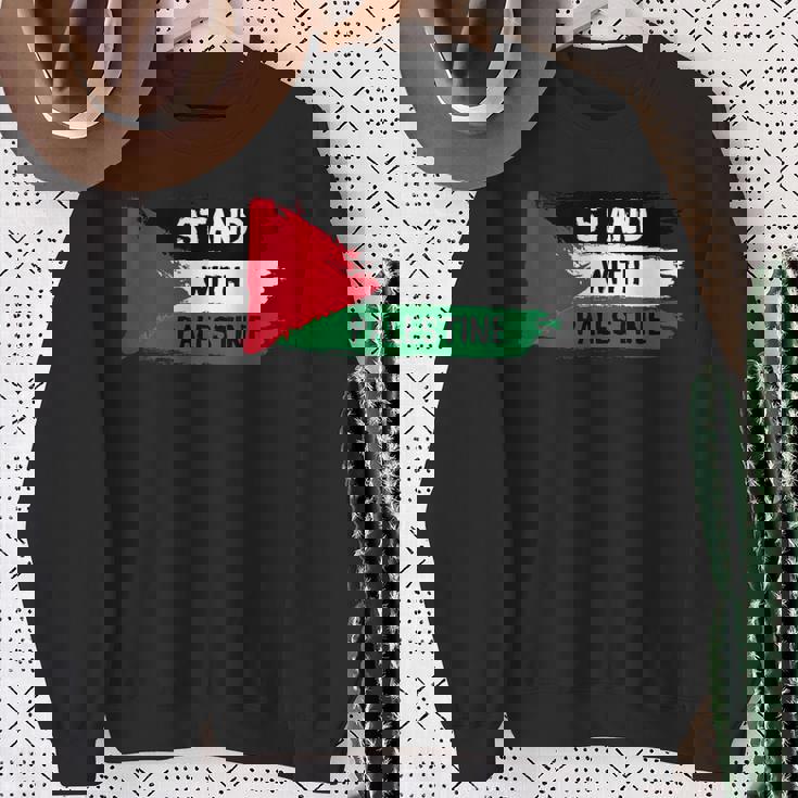 Stand With Palestineupporters Free Gaza エルサレムモスク スウェットシャツ 年配の女性への贈り物