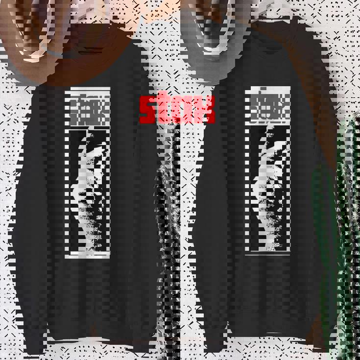 Stax「Classicnap」ロゴ。 スウェットシャツ 年配の女性への贈り物