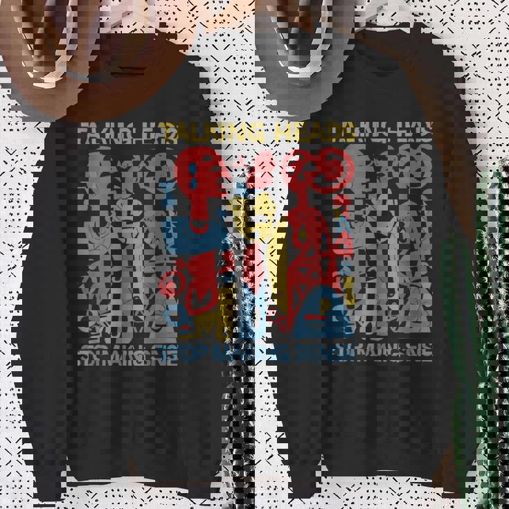 Stop Makingensee おしゃべりヘッド レトロ 面白いデザイン スウェットシャツ 年配の女性への贈り物