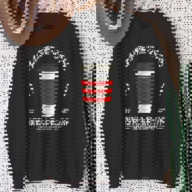 Streets Vintage Halloween Movies Outfits Lovers Elms Sweatshirt Gifts for Old Women Streets Vintage Halloween Movies Outfits Lovers Elms Sweatshirt Gifts for Old Women