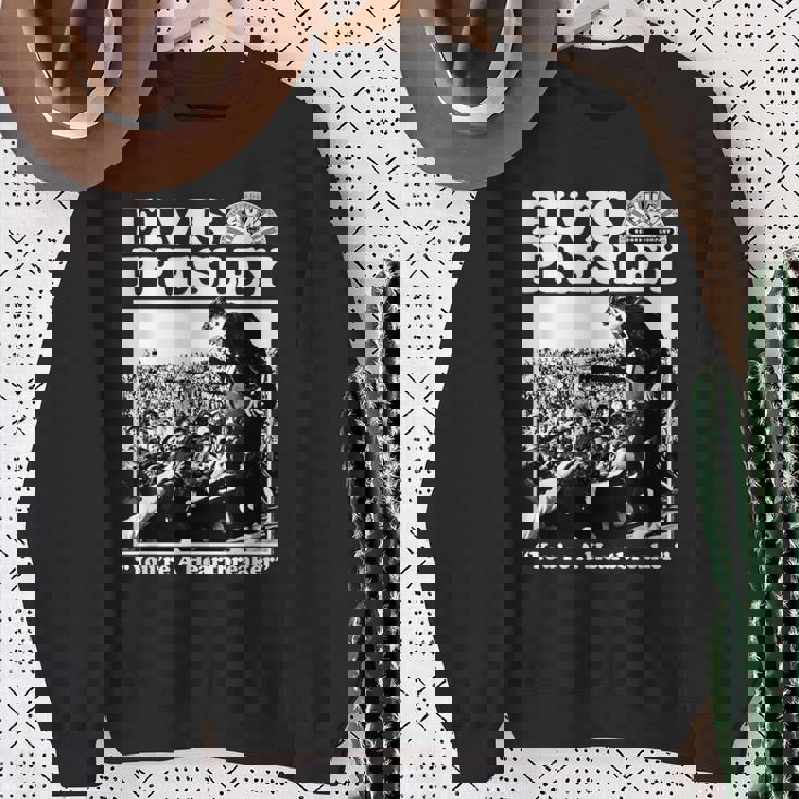 Sun Records X エルヴィス・プレスリー You're A Heartbreaker スウェットシャツ 年配の女性への贈り物