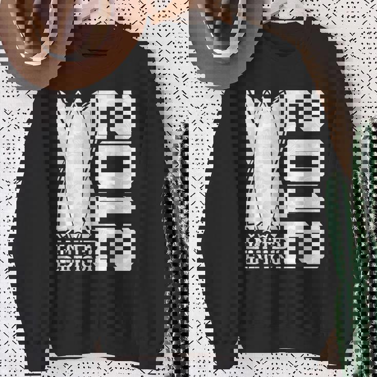 Surfboard Limited Edition 2012Urfer 13Th Birthdayurfing スウェットシャツ 年配の女性への贈り物