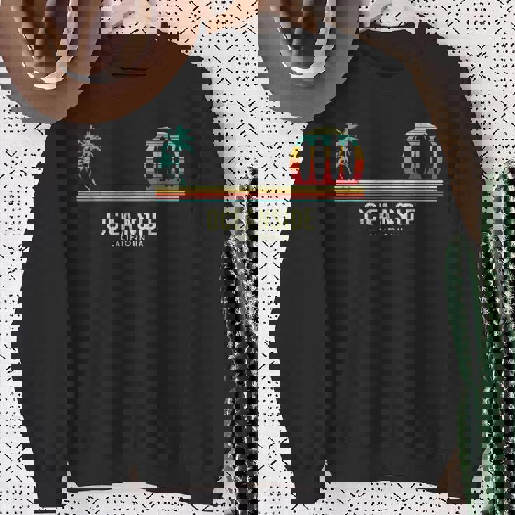 Surfista Californiaurf Oceanside ヴィンテージサーフボード スウェットシャツ 年配の女性への贈り物