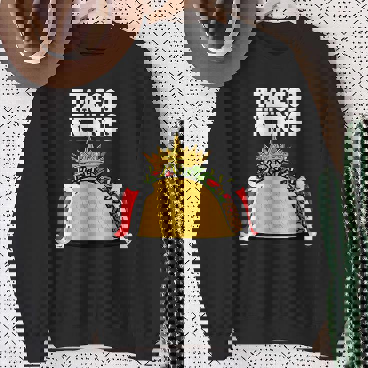 Taco King シャツ タコス愛好家用 スウェットシャツ 年配の女性への贈り物