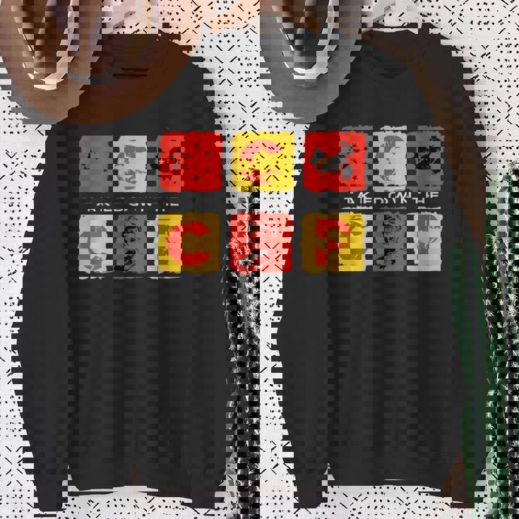 Take Down The Ccp 反共産主義者 中国 プロ アメリカ 愛国 スウェットシャツ 年配の女性への贈り物