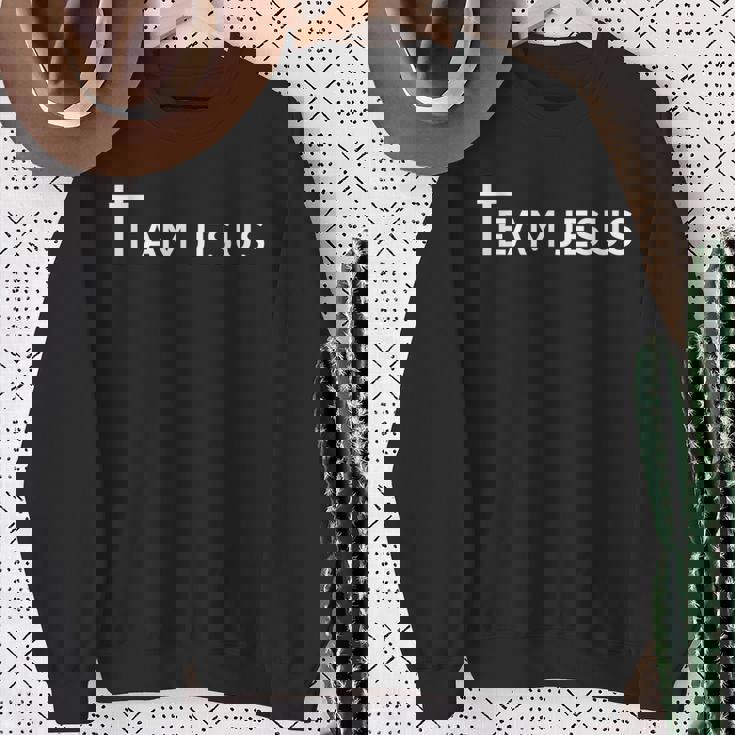 Team Jesus クリスチャンtシャツ Jesus スウェットシャツ 年配の女性への贈り物