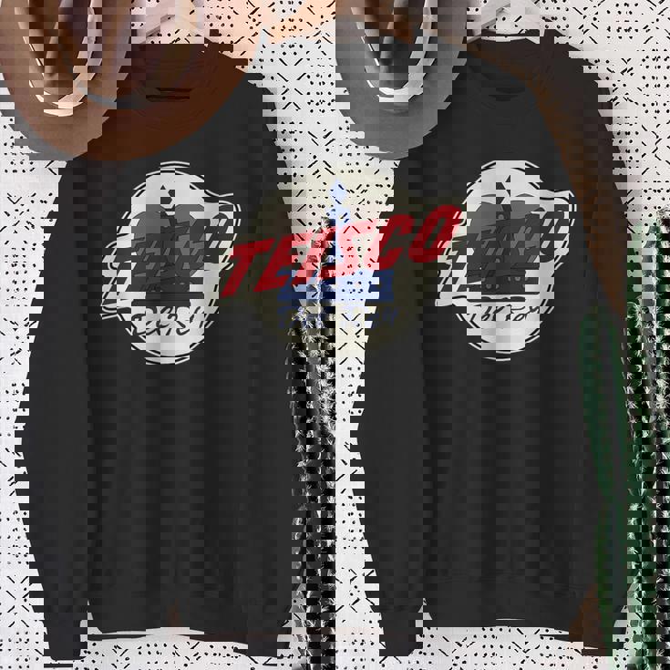 Teisco ビンテージロゴ スウェットシャツ 年配の女性への贈り物