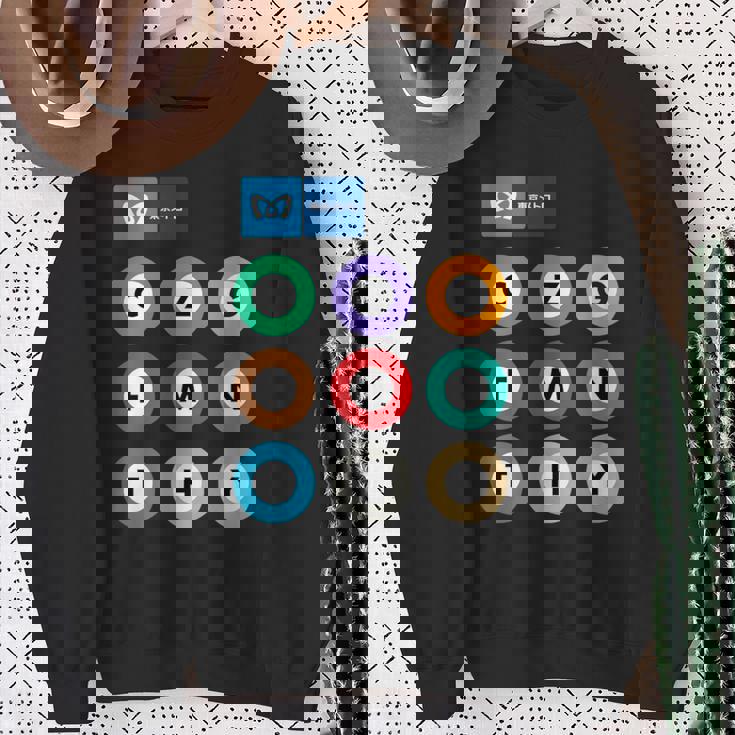 The Tokyo Metro スウェットシャツ 年配の女性への贈り物