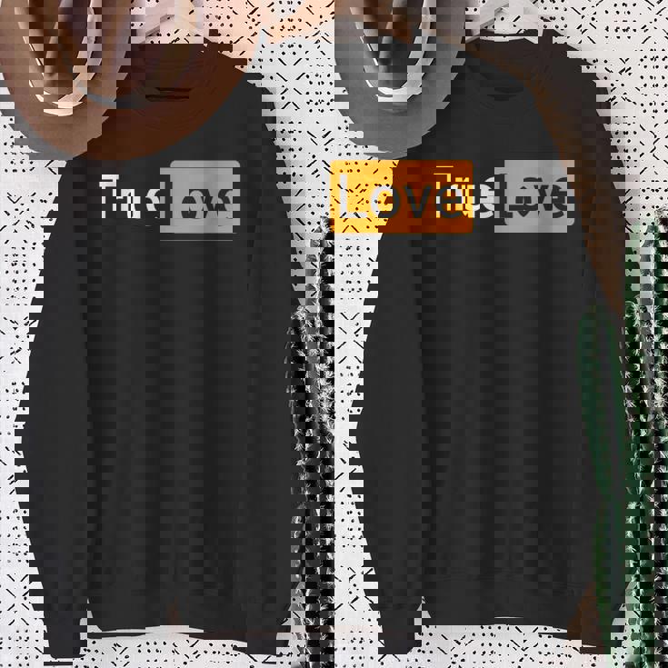 True LoveParty Dad Joke スウェットシャツ 年配の女性への贈り物