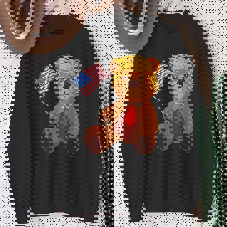 Trumpy Bear Trump 24 トランプ大統領選挙 2024 スウェットシャツ 年配の女性への贈り物