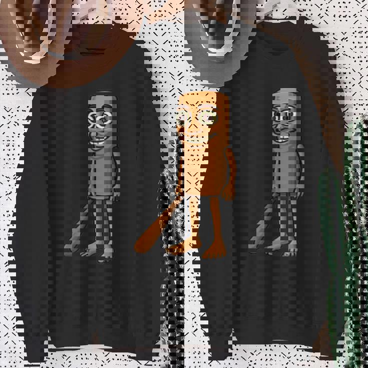 Tung Tung Tungahur Elegant Meme スウェットシャツ 年配の女性への贈り物