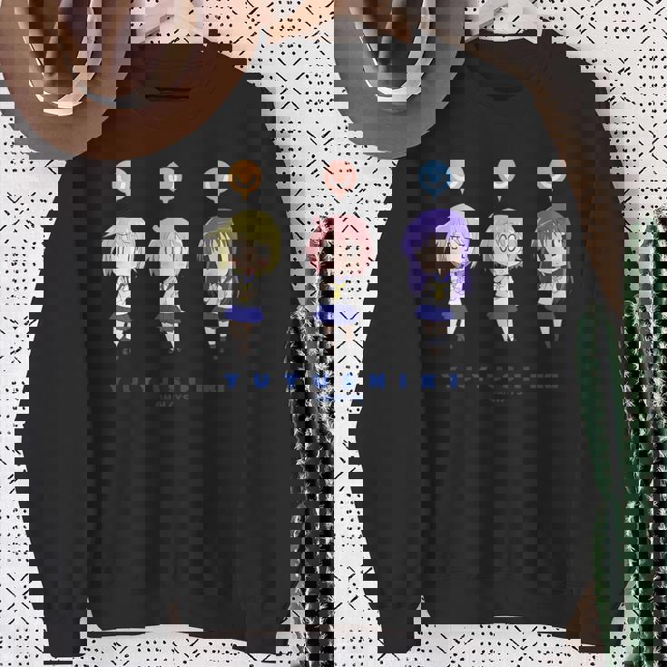 Tvアニメ「ゆゆ式」10周年記念 ＜ちびキャラデフォルメ＞ スウェットシャツ 年配の女性への贈り物