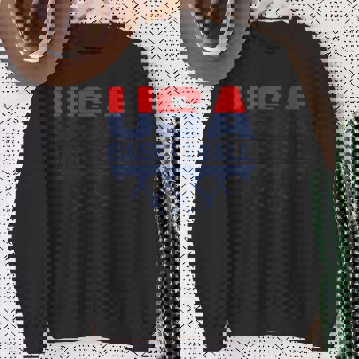 Usaチームスポーツバスケットボール スウェットシャツ 年配の女性への贈り物