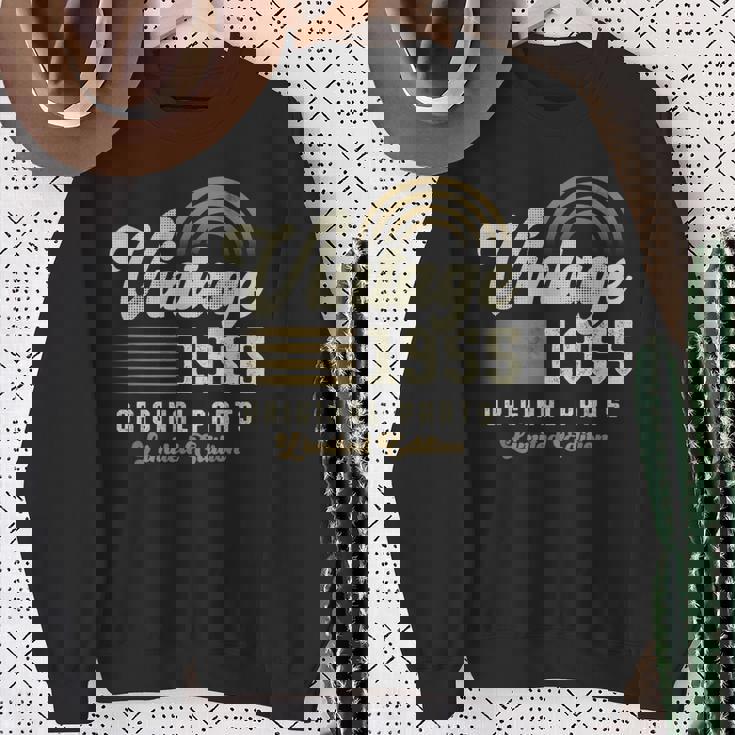 Vintage 1955 オリジナルパーツ 70歳の誕生日 スウェットシャツ 年配の女性への贈り物