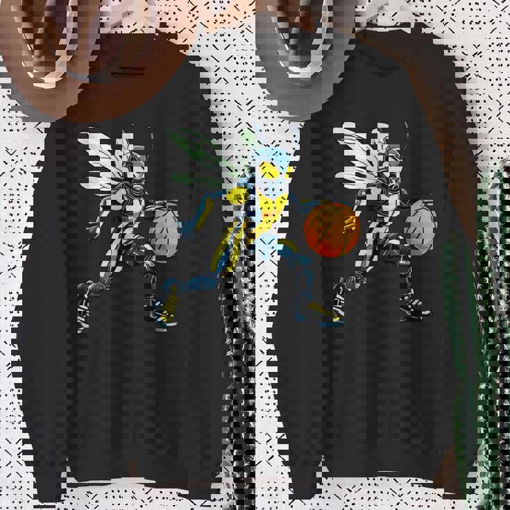 Wasp バスケットボール選手バスケットボール スズメバチ スウェットシャツ 年配の女性への贈り物