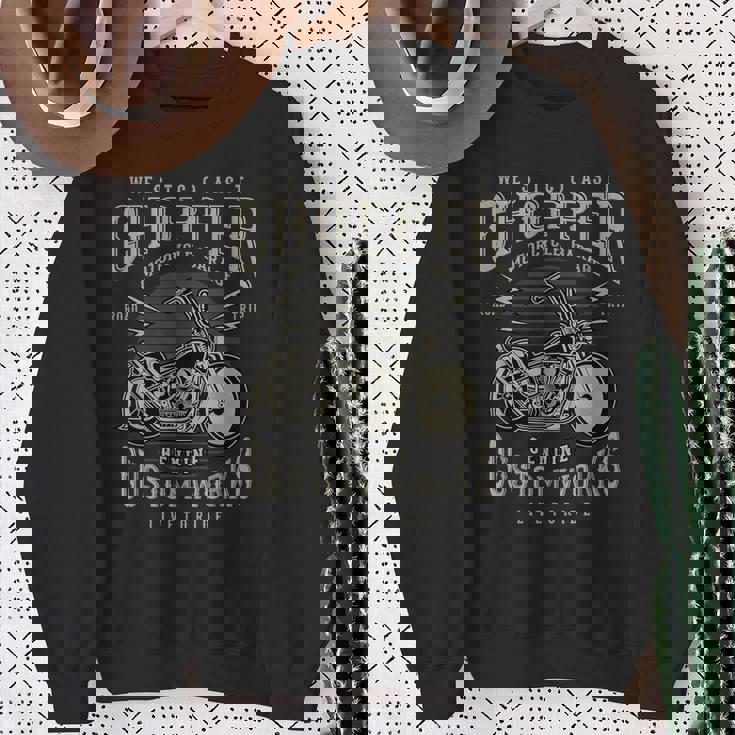 West Coast Chopper オートバイtシャツ スウェットシャツ 年配の女性への贈り物