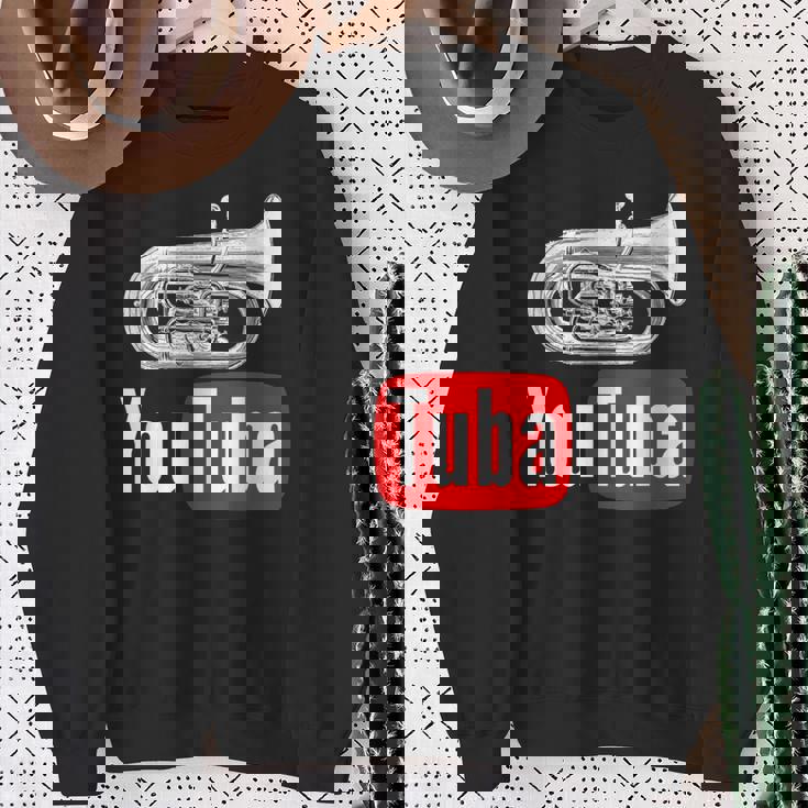 You Tuba Tuba マーチングバンド ユーフォニアム チューバ スウェットシャツ 年配の女性への贈り物