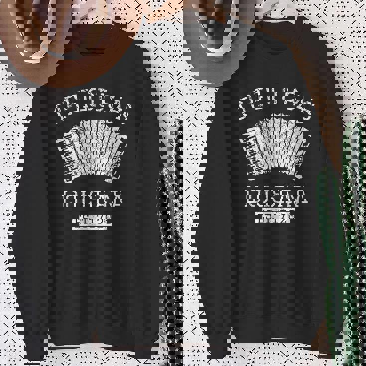 Zydecoクレオールケイジャンオペルーサルイジアナ スウェットシャツ 年配の女性への贈り物