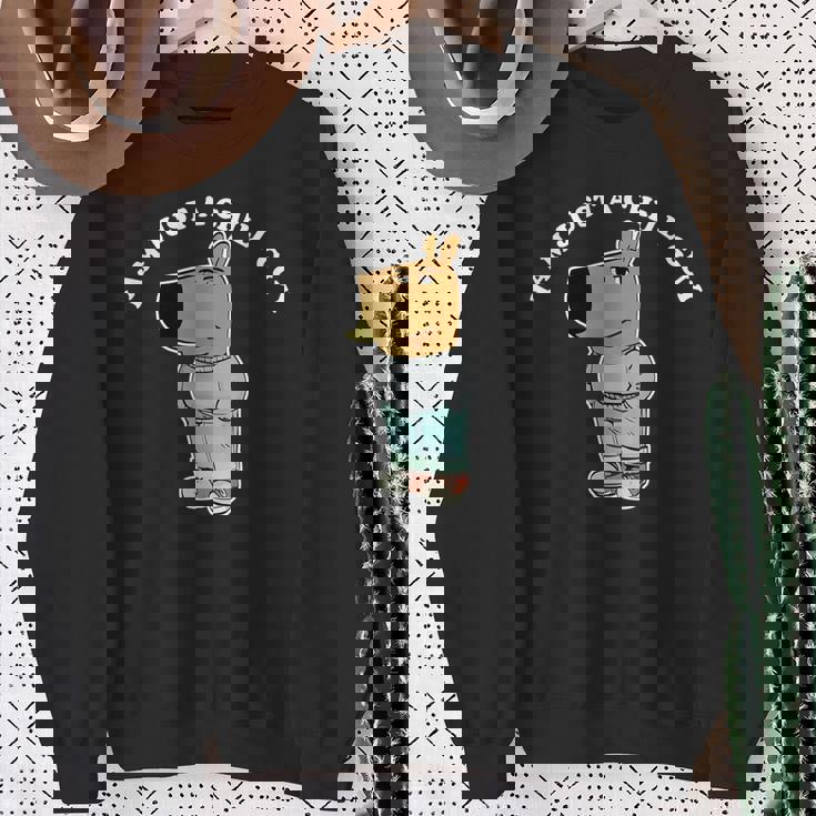 「I'm Just A Chill Guy」ファニーミーム スウェットシャツ 年配の女性への贈り物