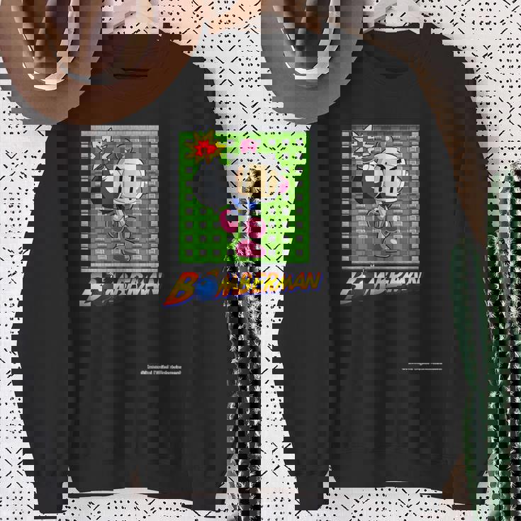 「ボンバーマン」白ボン（F） スウェットシャツ 年配の女性への贈り物