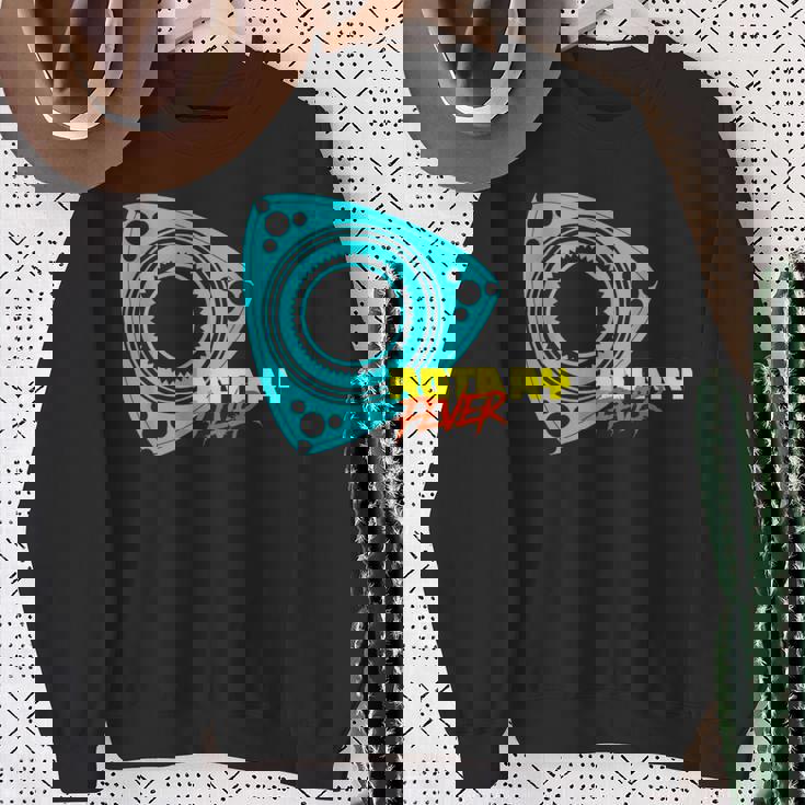 「ロータリーフィーバー」ロータリーエンジン スウェットシャツ 年配の女性への贈り物