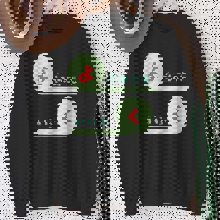 【よごれてもいいふく】保育園・外遊びにぴったり！面白い言葉×可愛いフォントで家族コーデも！ スウェットシャツ 年配の女性への贈り物