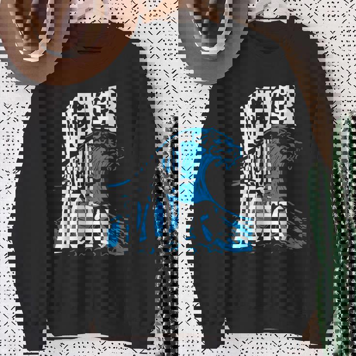 【ネバーギブアップ能登】石川県能登 決してあきらめない 復興 スウェットシャツ 年配の女性への贈り物