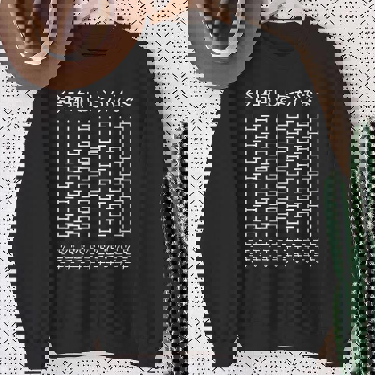 【今日何しようかな 空手】あみだくじ 格闘技 空手家 遊び心 おもしろ 面白い ユーモア 空手道 ネタ ウケ狙い 笑える スウェットシャツ 年配の女性への贈り物